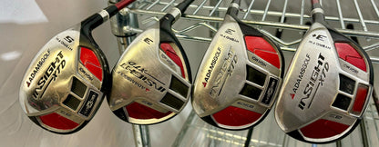 Wholesale Lot of 40 Golf Clubs - Adams Fairway Woods and Hybrids-Next Round