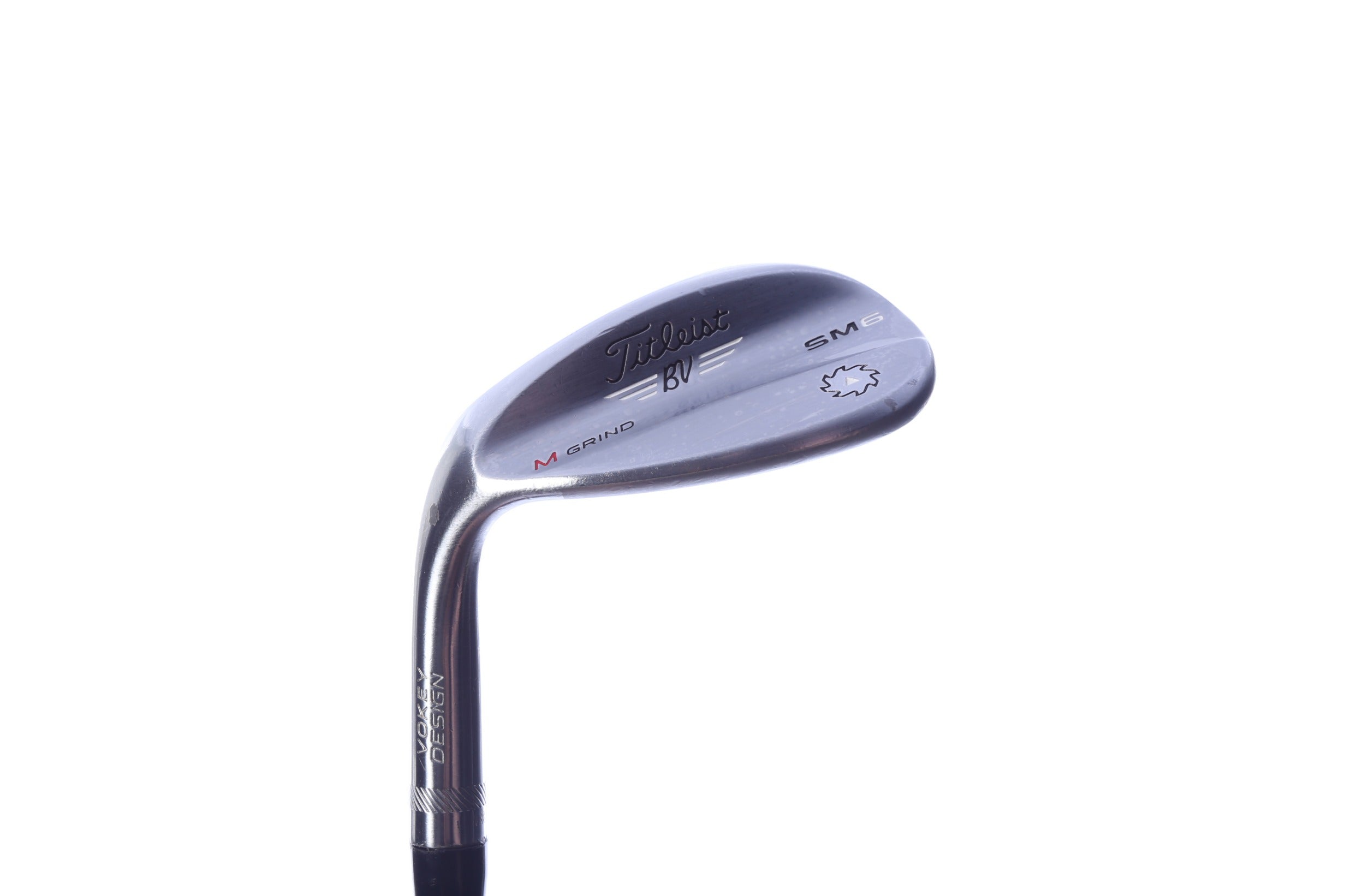 Used Titleist Vokey SM6 Tour Chrome Lob Wedge - Left-Handed - 58 Degrees - Wedge Flex-Next Round