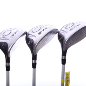 Used Ping Rhapsody Wood Set - Right-Handed - 3W, 5W, 7W - Ladies Flex-Next Round