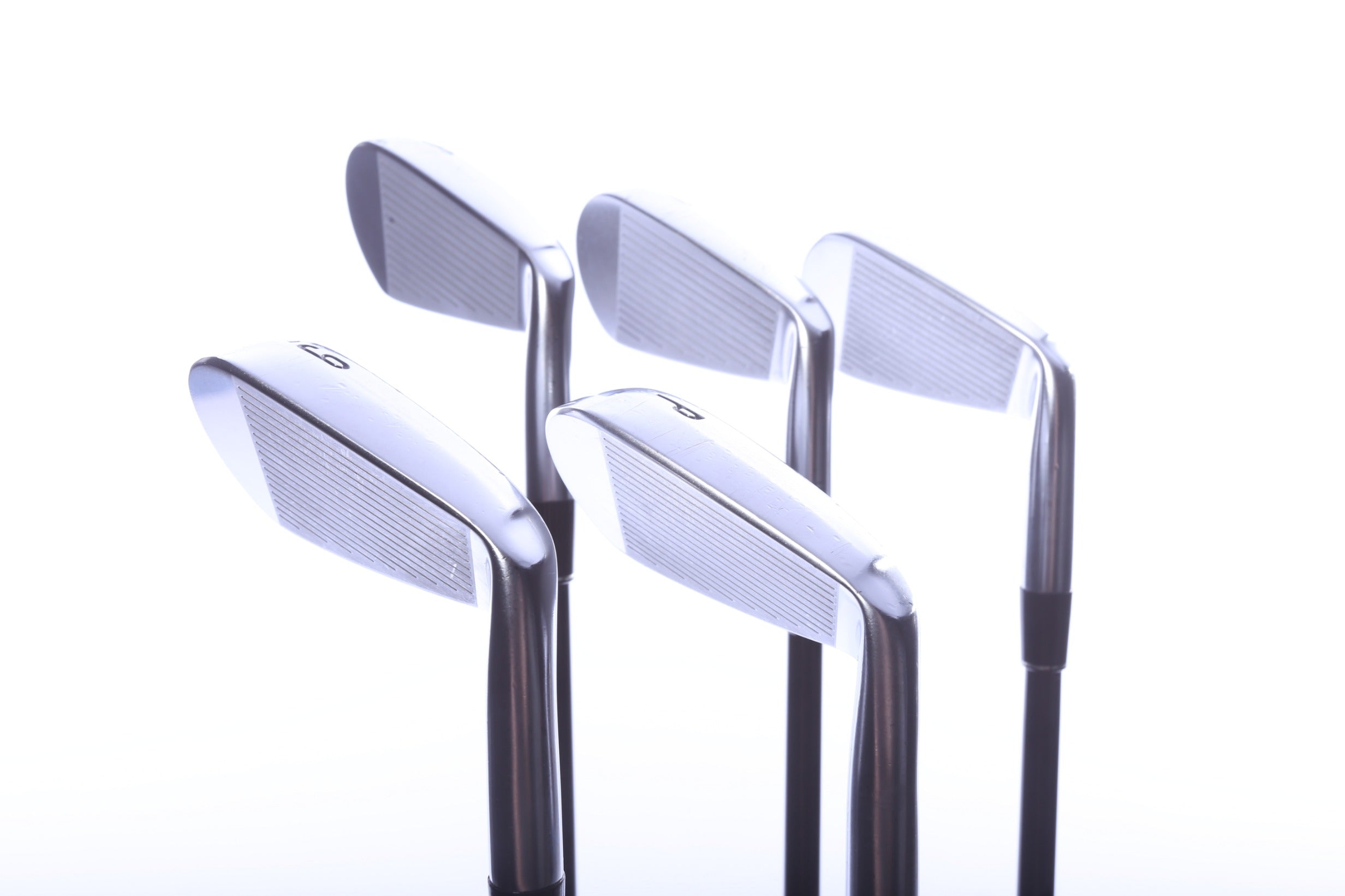 Used Srixon ZXi5 Iron Set - Left-Handed - 6-PW - Stiff Flex