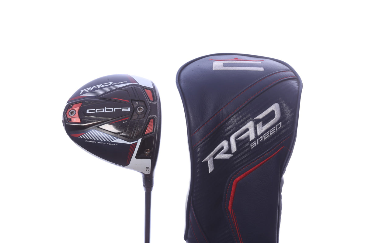 Used Cobra RAD Speed Driver - 9 Degrees - Stiff Flex Aldila NV Nxt Gen MCI - Right-Handed
