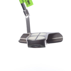Used Odyssey White Ice 2-Ball Blade Lined Putter - Right-Handed - 35 in - Mallet-Next Round