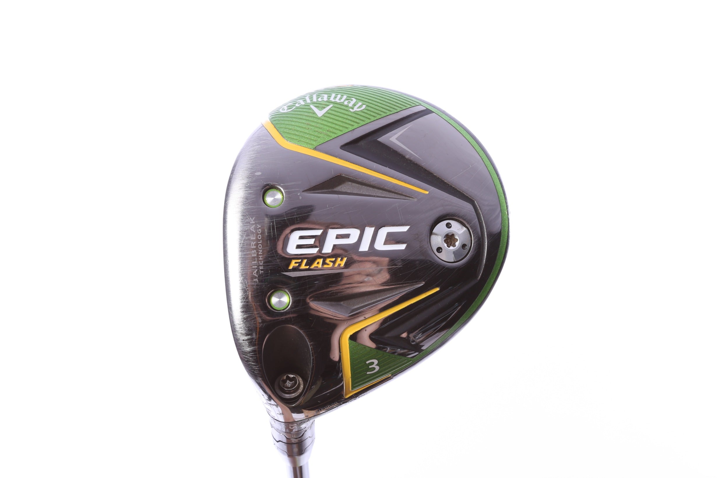Used Callaway Epic Flash 3-Wood - Left-Handed - 15 Degrees - Stiff Flex-Next Round