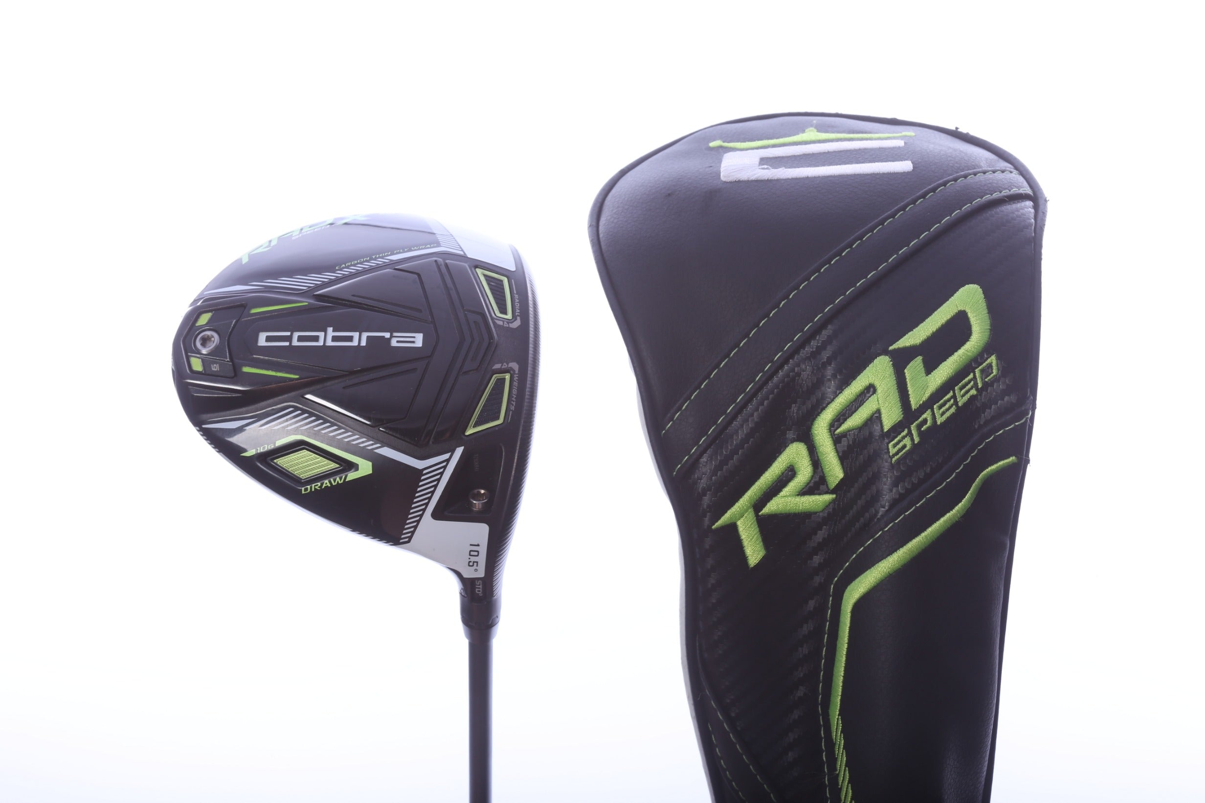 Used Cobra RADSpeed XD Driver - 10.5 Degrees - Stiff Flex Project X HZRDUS Smoke  - Right-Handed