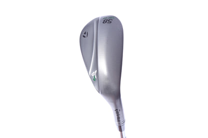 Used TaylorMade Milled Grind 4 Raw Lob Wedge - Right-Handed - 58 Degrees - Wedge Flex-Next Round