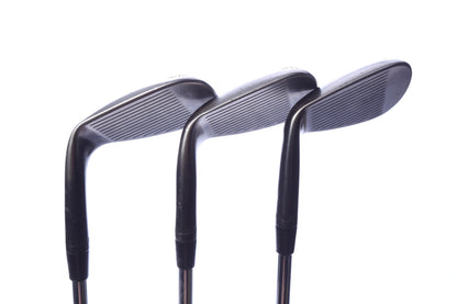 Used Callaway JAWS Raw Black Plasma Wedge Set - Right-Handed - 50*, 56*, 60* - Wedge Flex