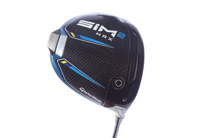 Used TaylorMade SIM2 MAX Driver - 10.5 Degrees - Stiff Flex Mitsubishi Tensei Blue AV Series - Right-Handed