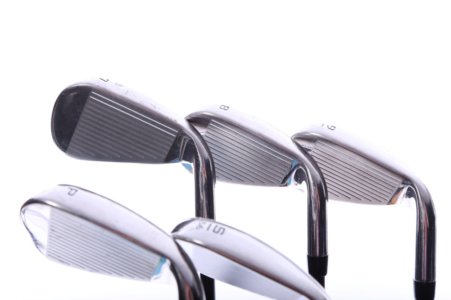 Used Callaway Rogue ST MAX Iron Set - Left-Handed - 7-PW, SW - Regular Flex-Next Round