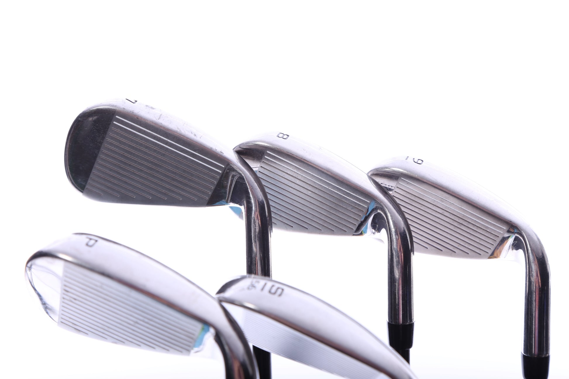 Used Callaway Rogue ST MAX Iron Set - Left-Handed - 7-PW, SW - Regular Flex-Next Round