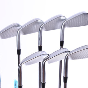 Used Mizuno JPX 923 Hot Metal Pro / JPX 923 Forged Combo Iron Set - Right-Handed - 5-PW, GW - Stiff Flex-Next Round