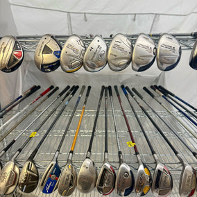Wholesale Lot of 40 Golf Clubs - Cobra & Adams Hybrids-Next Round