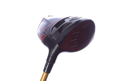 Used TaylorMade STEALTH 2 PLUS Driver - 8 Degrees - Stiff Flex OBAN Kiyoshi - Right-Handed-Next Round