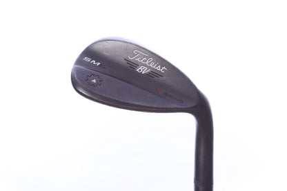 Used Titleist Vokey SM6 Jet Black Lob Wedge - Right-Handed - 58 Degrees - Wedge Flex-Next Round