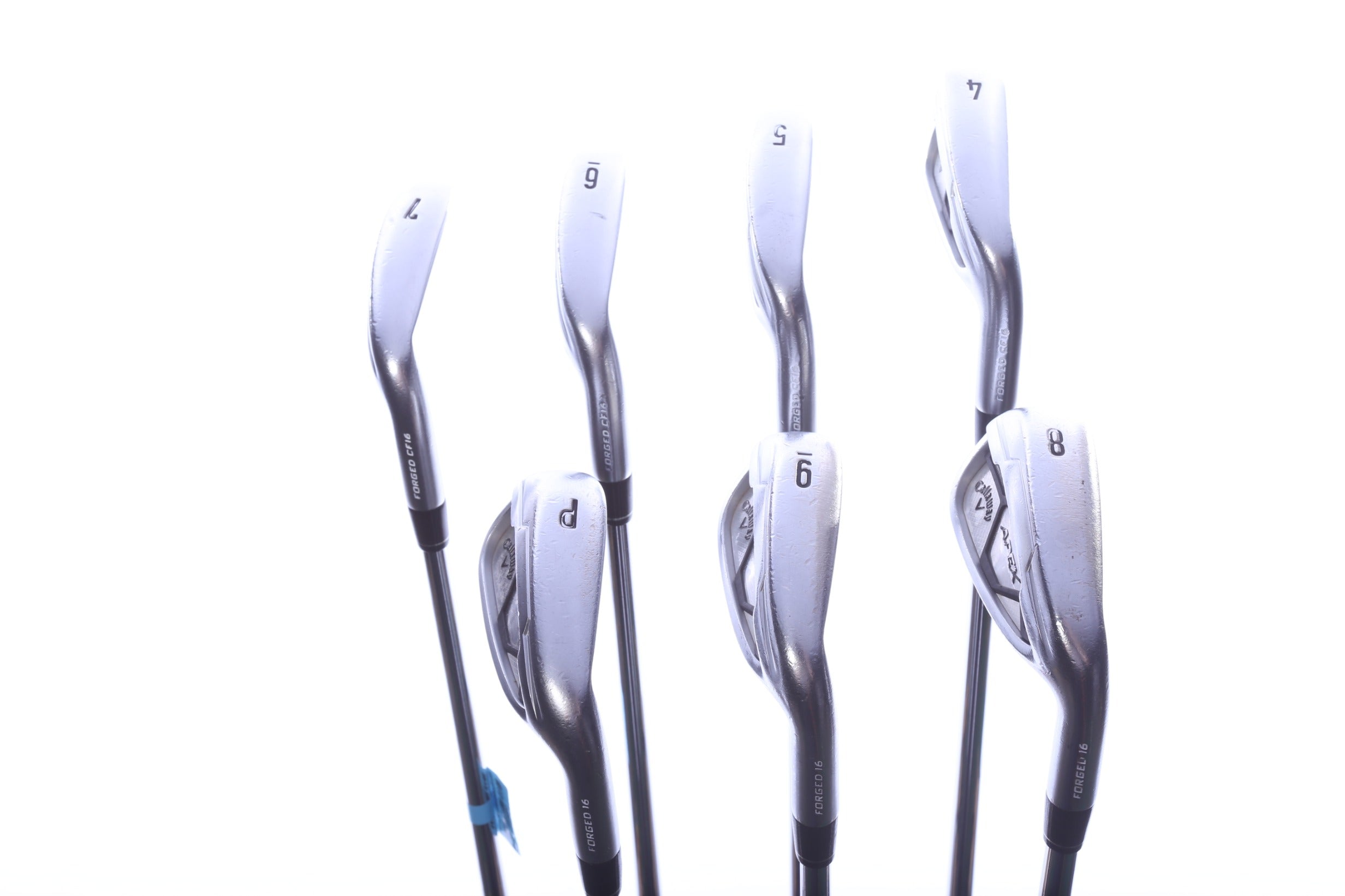Used Callaway Apex CF16 Iron Set - Right-Handed - 4-PW - Extra Stiff Flex