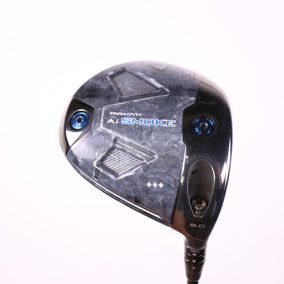 Used Callaway Paradym Ai Smoke TD Driver - 9 Degrees - Stiff Flex Mitsubishi MMT - Right-Handed-Next Round