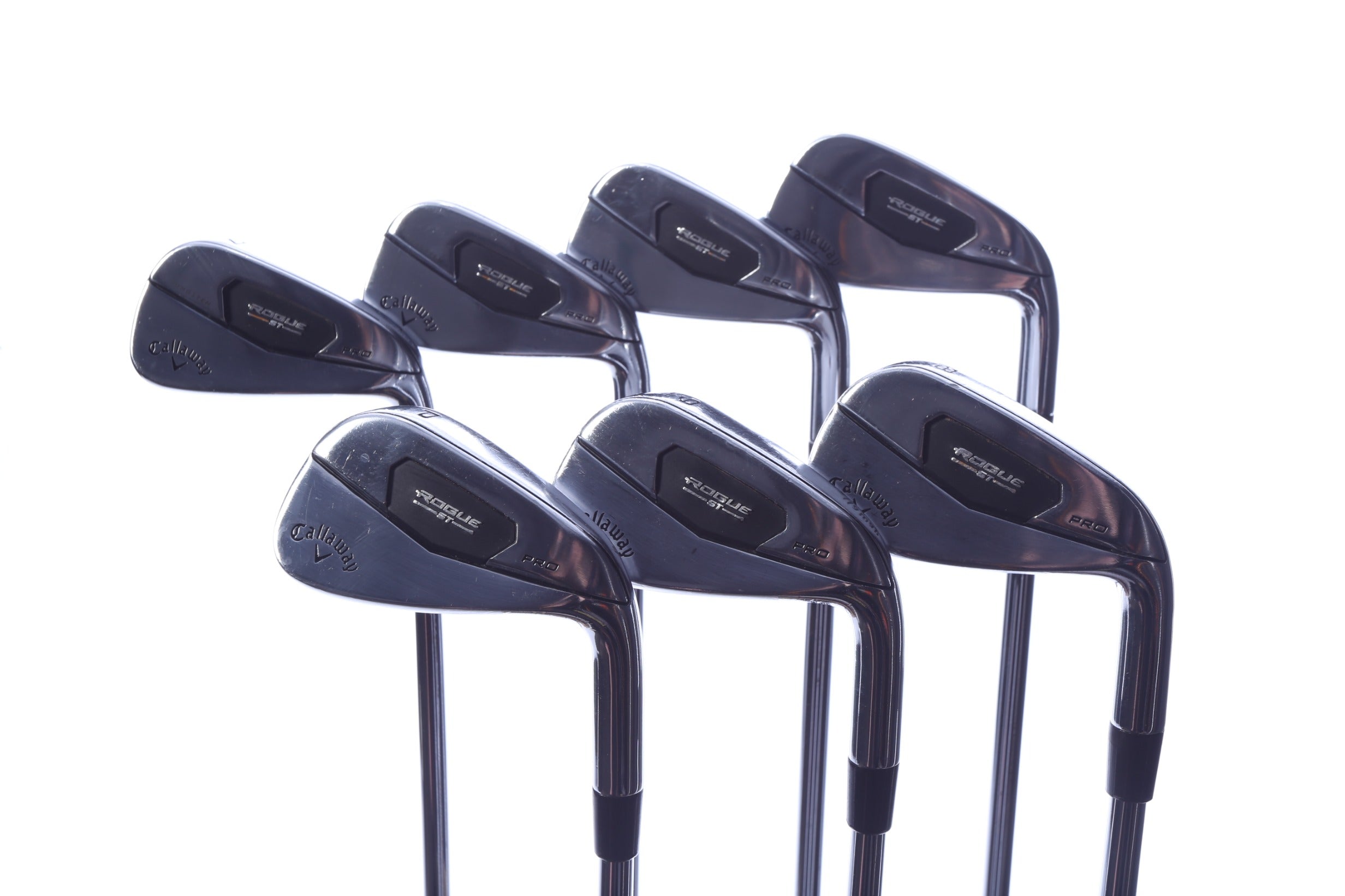 Used Callaway Rogue ST Pro Iron Set - Right-Handed - 4-PW - Extra Stiff Flex