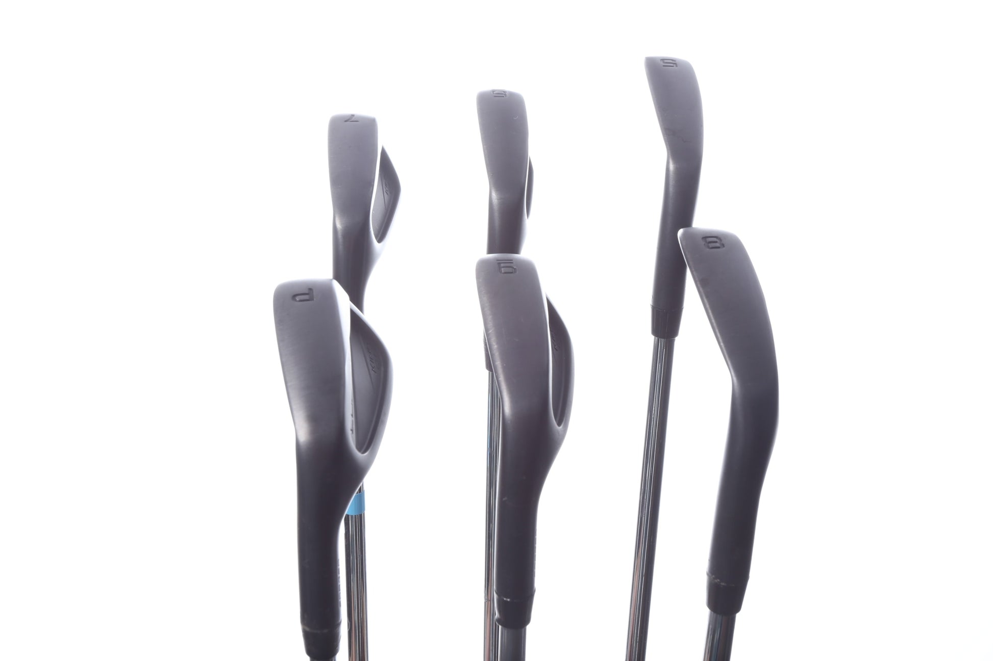 Used Cobra 2025 King Forged CB Black Iron Set - Left-Handed - 5-PW - Extra Stiff Flex-Next Round