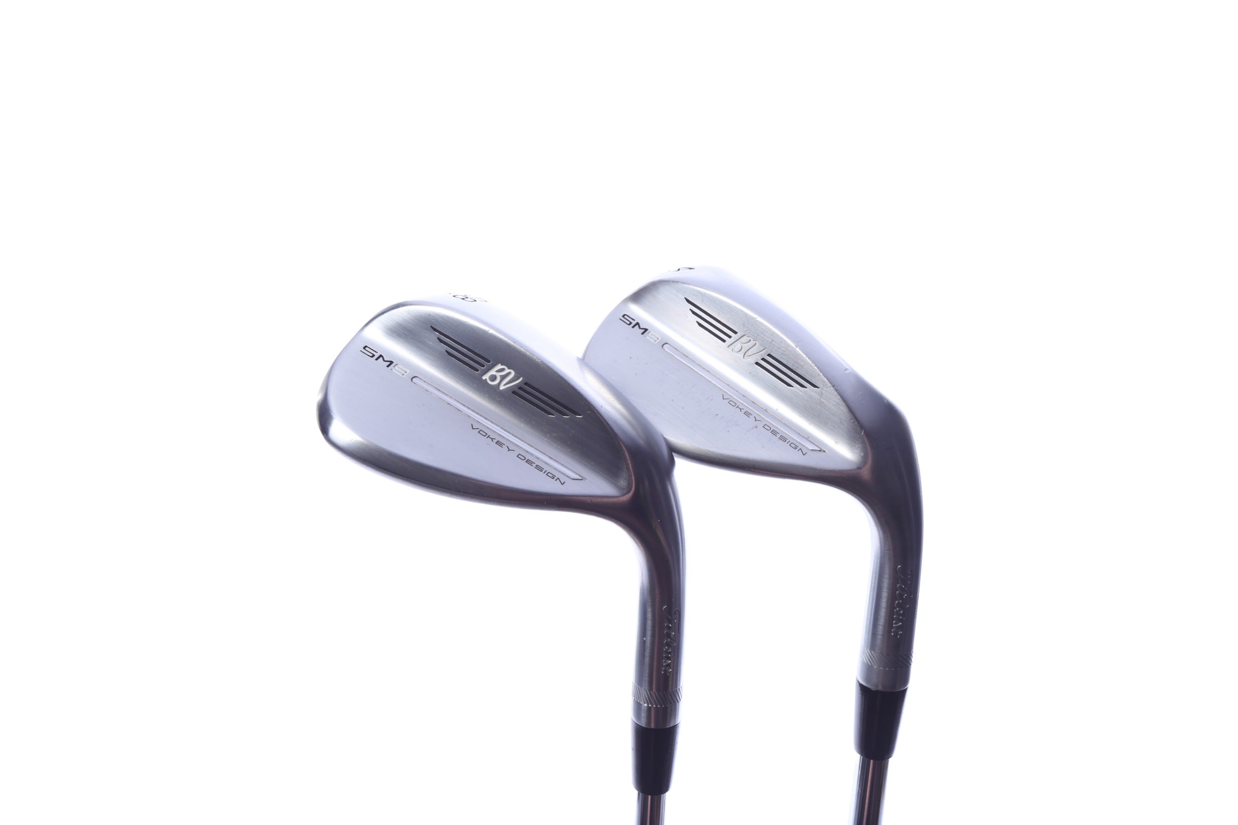 Used Titleist Vokey SM9 Tour Chrome Wedge Set - Right-Handed - 54*, 58* - Wedge Flex
