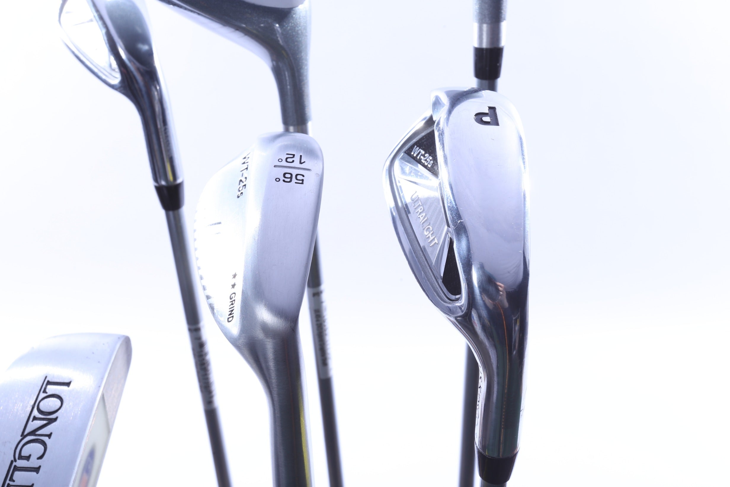 Used Us Kids Golf U/L 45 Grey/Blue Kids Set - Right-Handed - Driver, 4H, 7i,PW, 56*, Putter - Youth Flex-Next Round