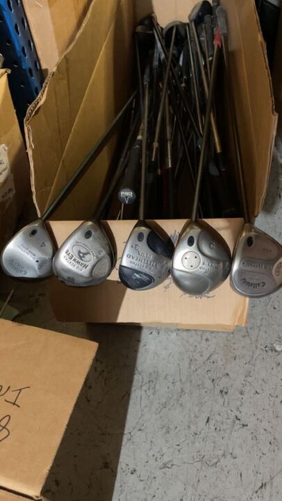 Wholesale Lot of 40 Callaway Big Bertha, Big Bertha Warbird, Steelhead Plus etc.-Next Round