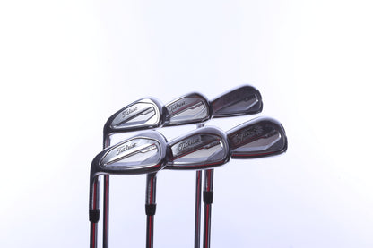 Used Titleist 2023 T350 Iron Set - Left-Handed - 5-PW - Stiff Flex-Next Round