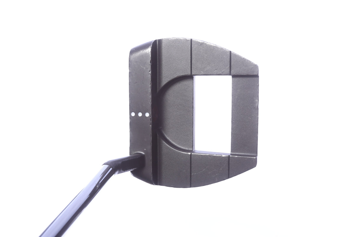 Used Odyssey O-Works Red Jailbird Mini S Putter - Right-Handed - 36 in - Mallet-Next Round