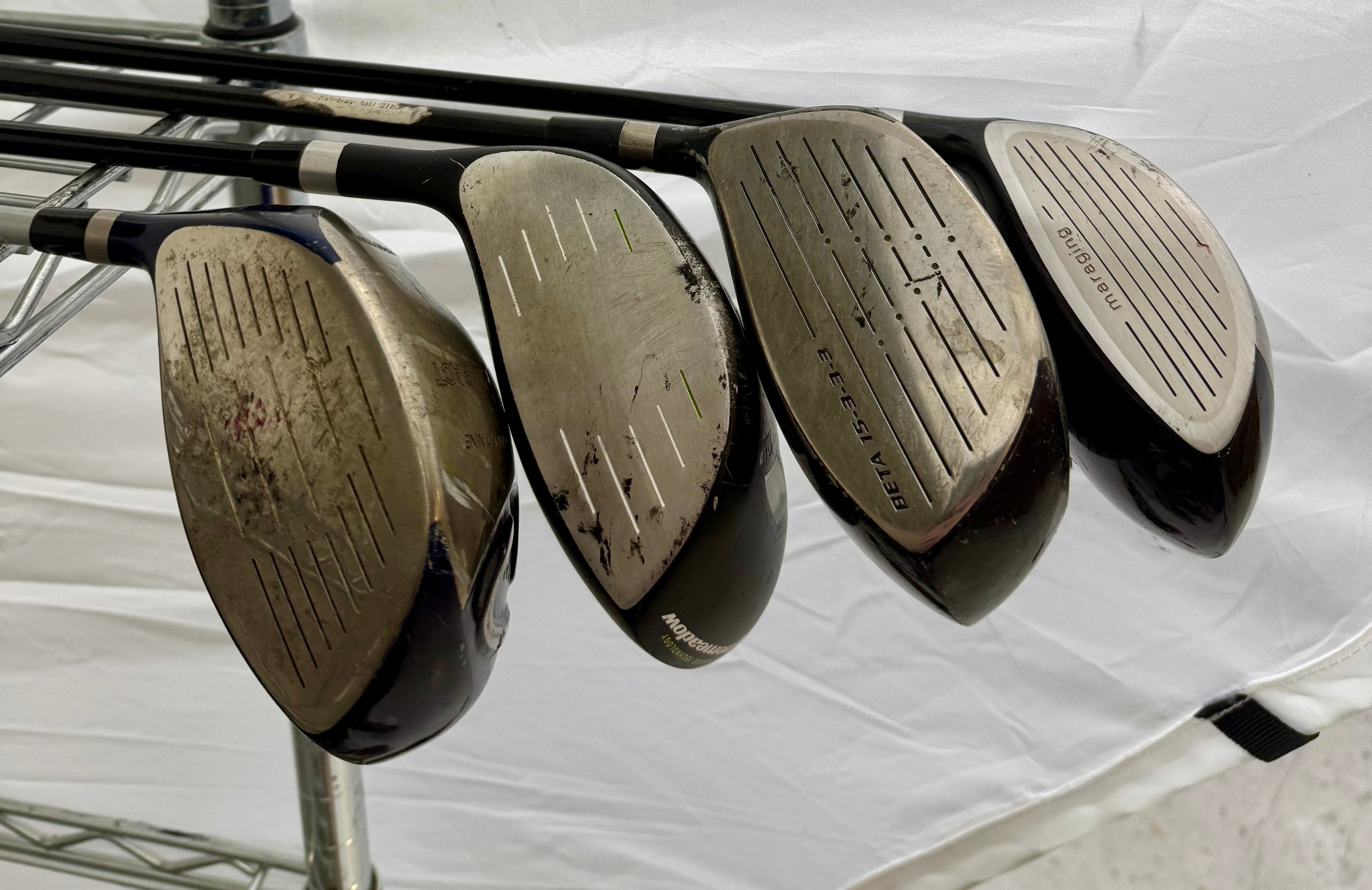 Wholesale Lot of 15 Golf Clubs - Assorted Drivers-Next Round