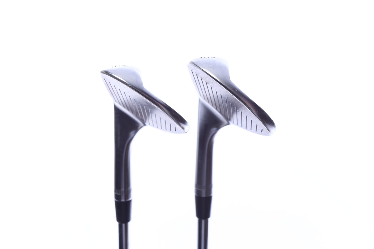 Used Callaway JAWS Raw Chrome Wedge Set - Right-Handed - 52*, 56* - Wedge Flex