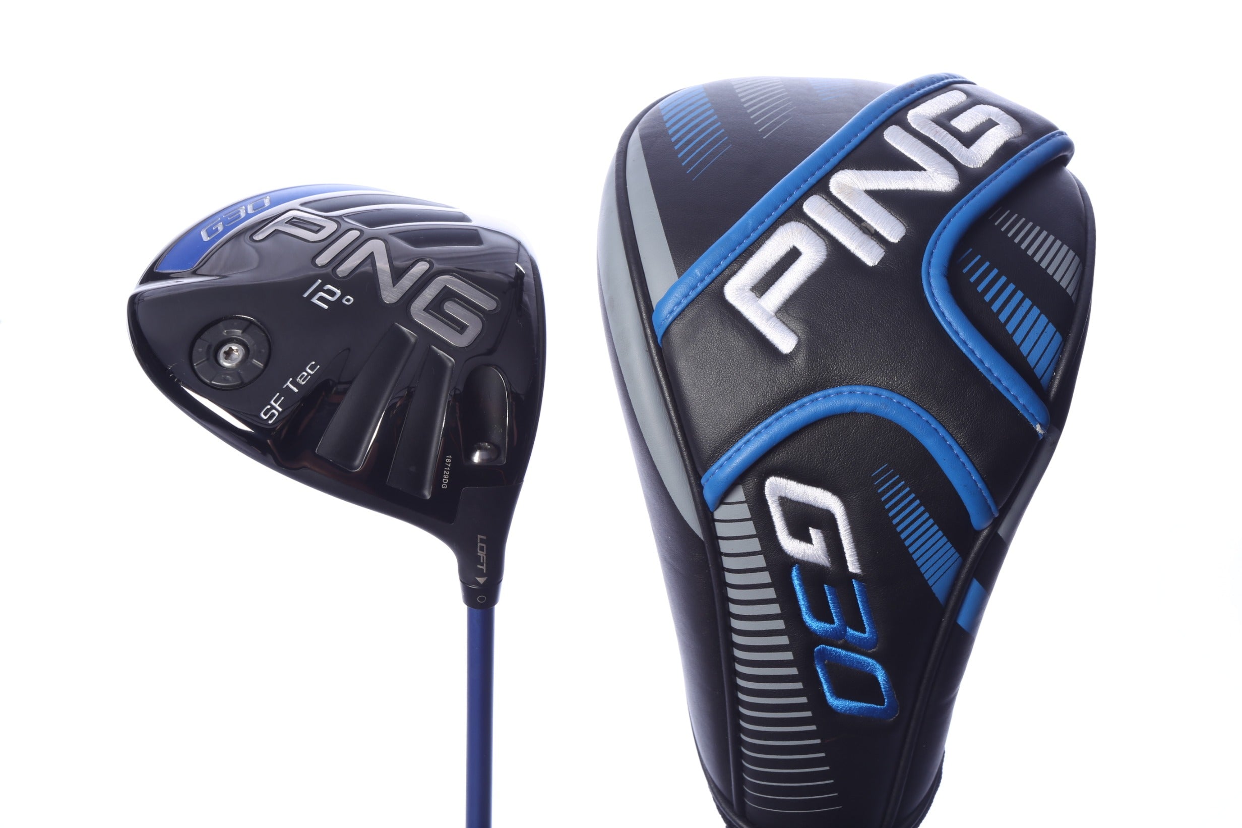 Used Ping G30 SF Tec Driver - 12 Degrees - Regular Flex Ping TFC 419 - Right-Handed