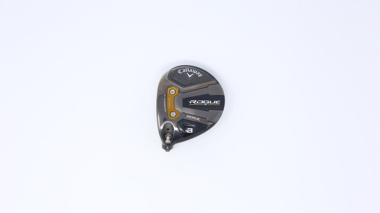 Used Callaway Rogue ST MAX 3-Wood - HEAD ONLY - Left-Handed - 15 Degrees-Next Round