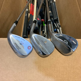 Wholesale Lot of 50 Titleist, Cleveland, TaylorMade, etc. Wedges-Next Round