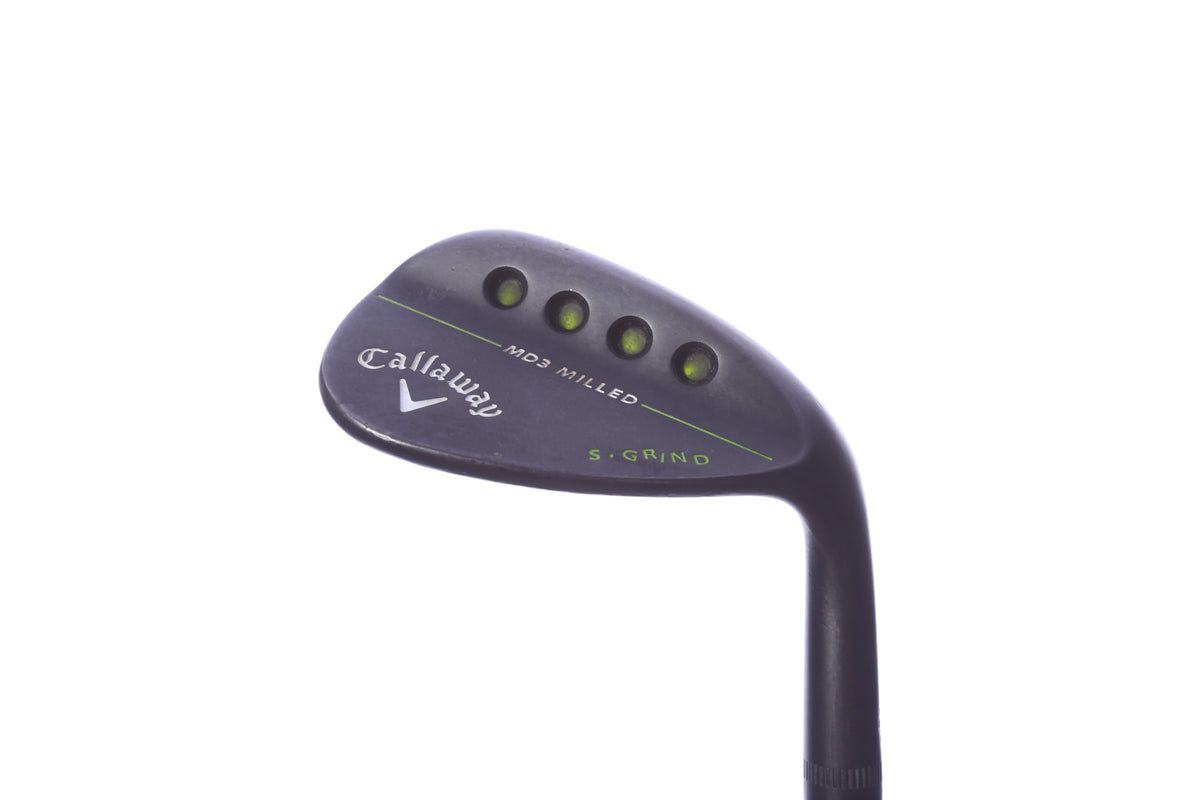 Used Callaway MD3 Milled Black Sand Wedge - Right-Handed - 56 Degrees - Wedge Flex