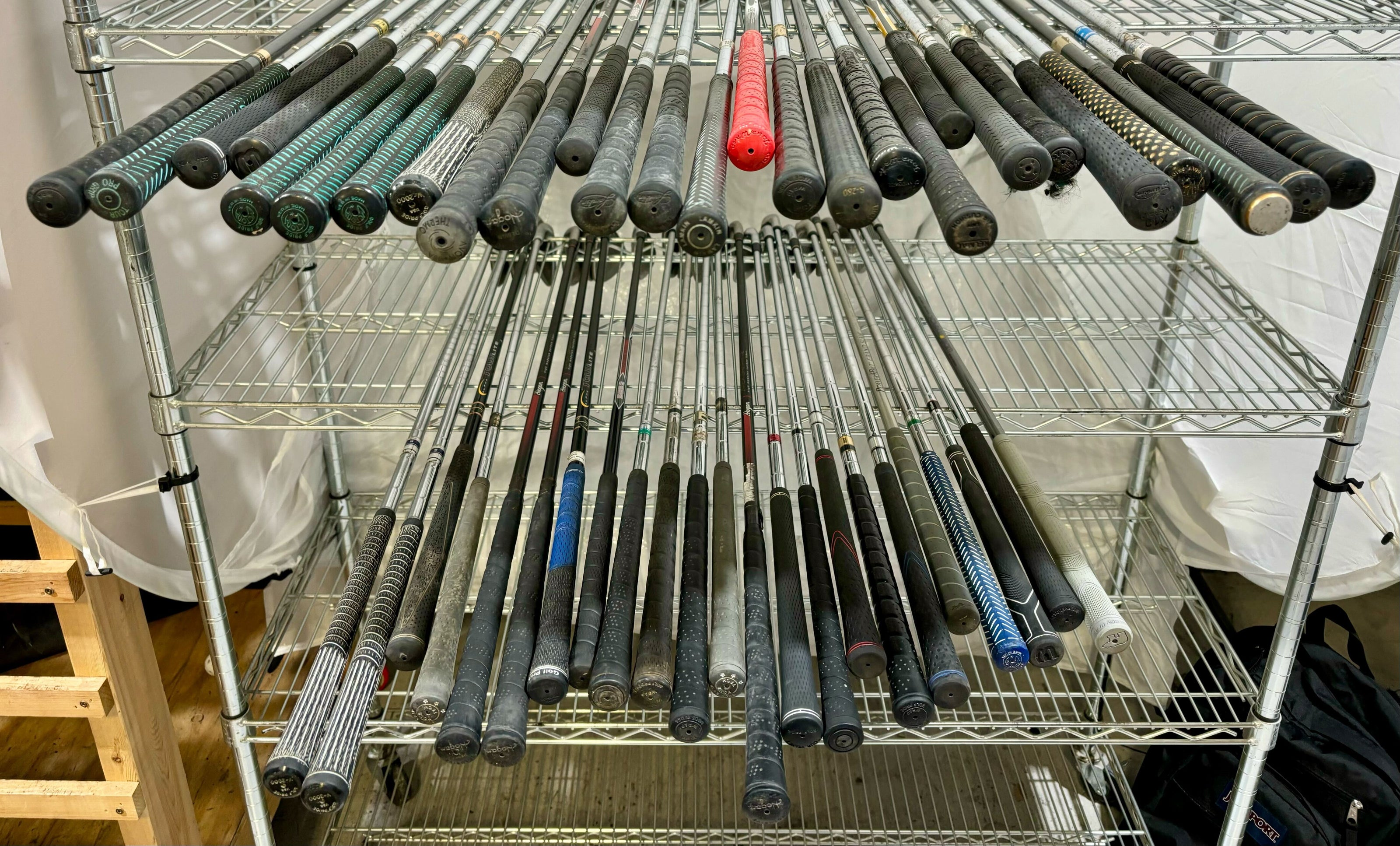 Wholesale Lot of 50 Golf Clubs - Assorted Irons and Wedges-Next Round