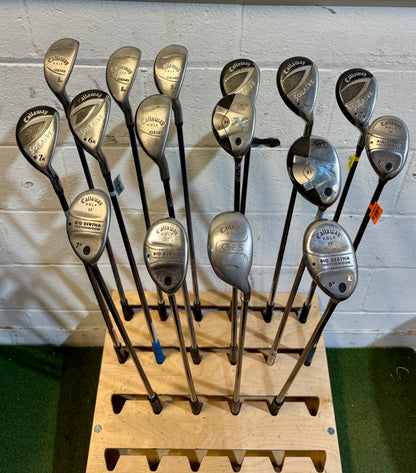 Wholesale Lot of 40 Golf Clubs - Callaway Hybrids-Next Round