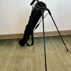 Orlimar Pitch and Putt Lightweight Sunday Carry Golf Bag Black/White-Next Round