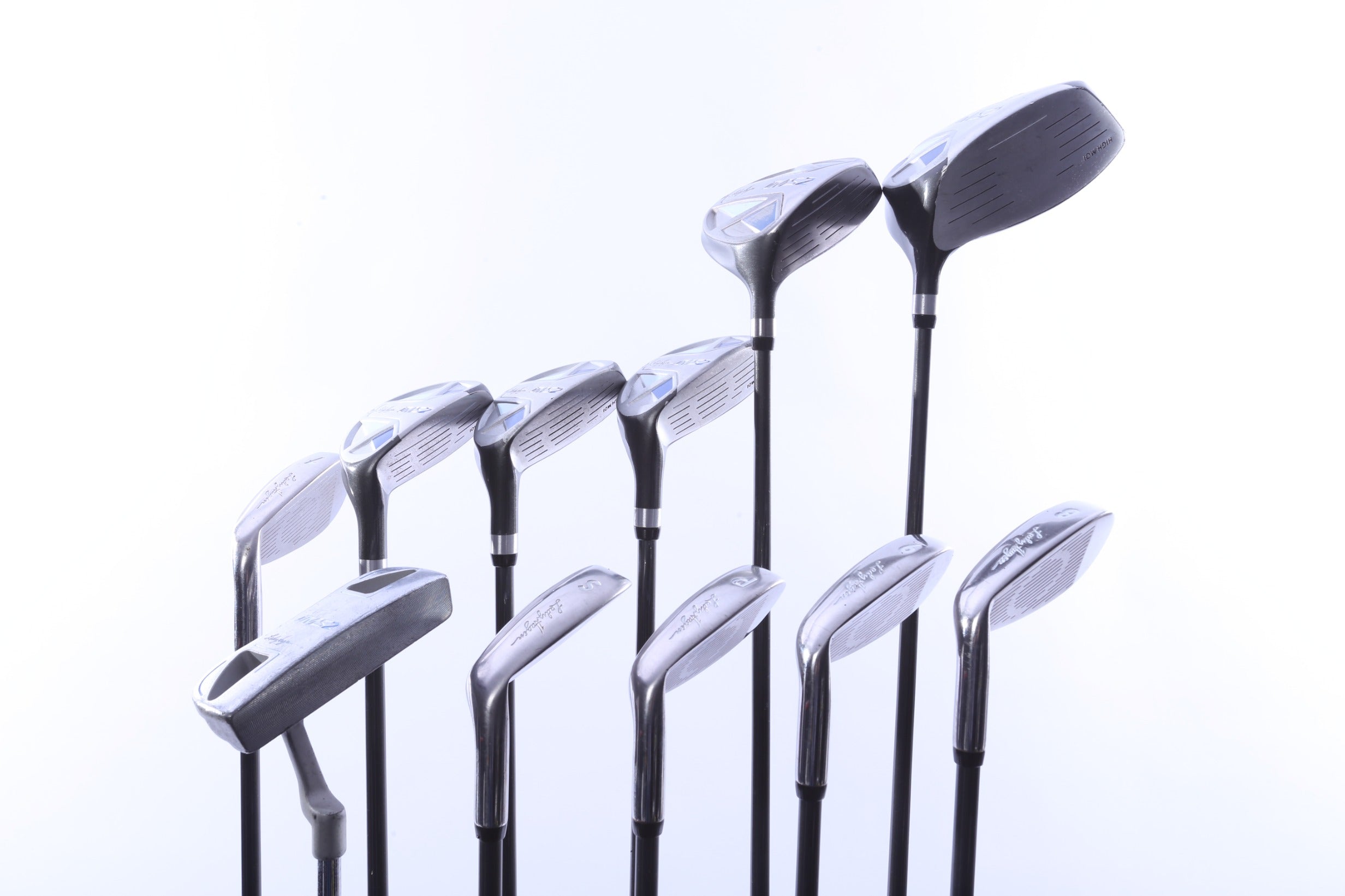 Used Walter Hagen Lady Hagen MS2 Complete Set - Right-Handed - 1W, 3W, 4-6H, 7-PW, SW - Ladies Flex-Next Round
