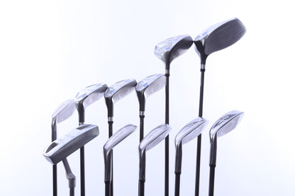 Used Walter Hagen Lady Hagen MS2 Complete Set - Right-Handed - 1W, 3W, 4-6H, 7-PW, SW - Ladies Flex-Next Round