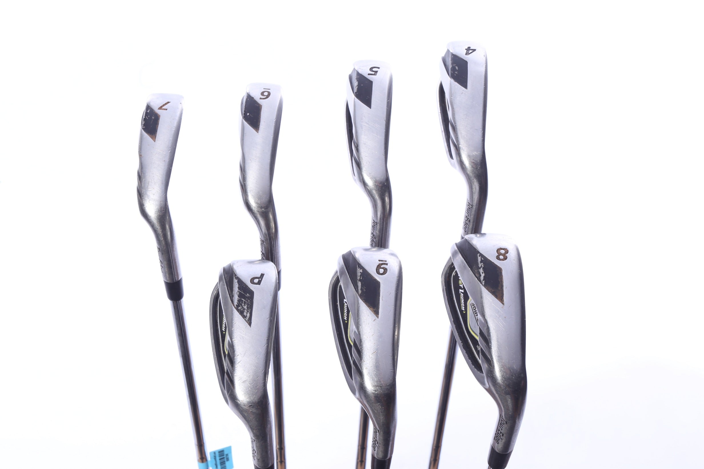 Used Tour Edge Hot Launch HL3 Iron Set - Left-Handed - 4-PW - Regular Flex