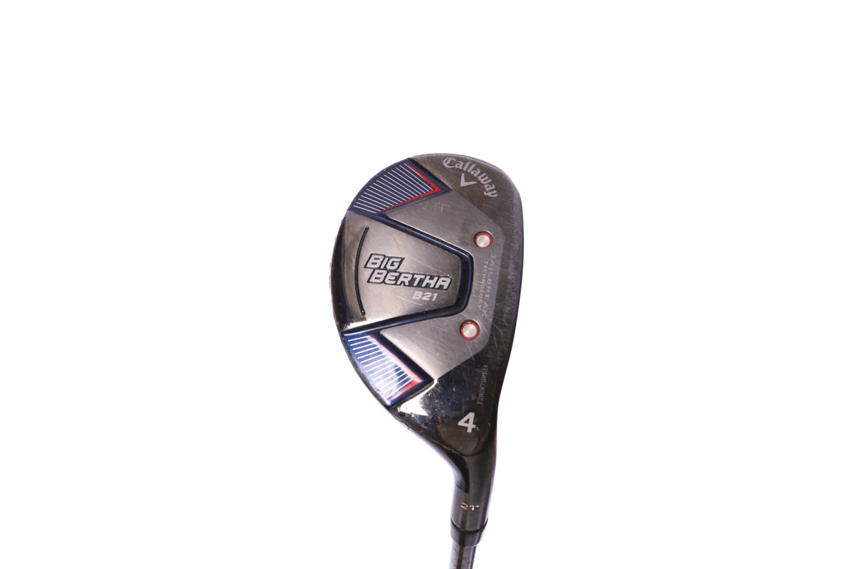 Used Callaway Big Bertha B21 4H Hybrid - Right-Handed - 21 Degrees - Seniors Flex