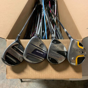 Wholesale Lot of 40 Top Flite, Orlimar, Bridgestone, etc. Fairway Woods-Next Round