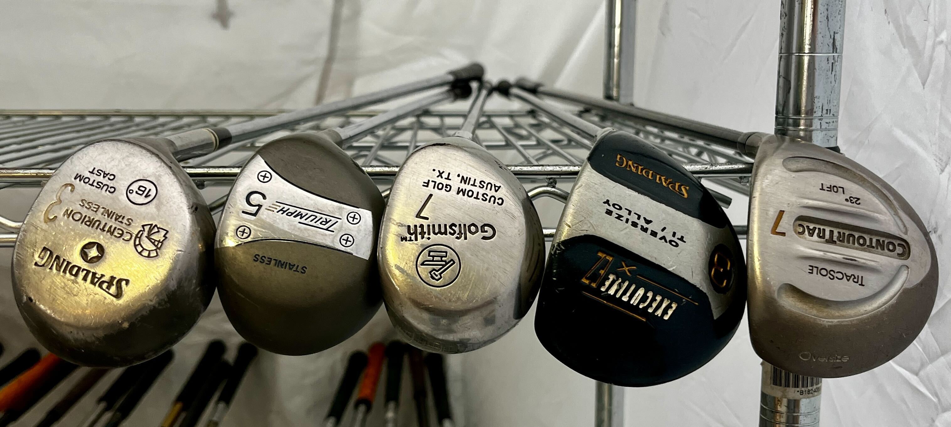 Wholesale Lot of 40 Golf Clubs - Assorted Fairway Woods-Next Round