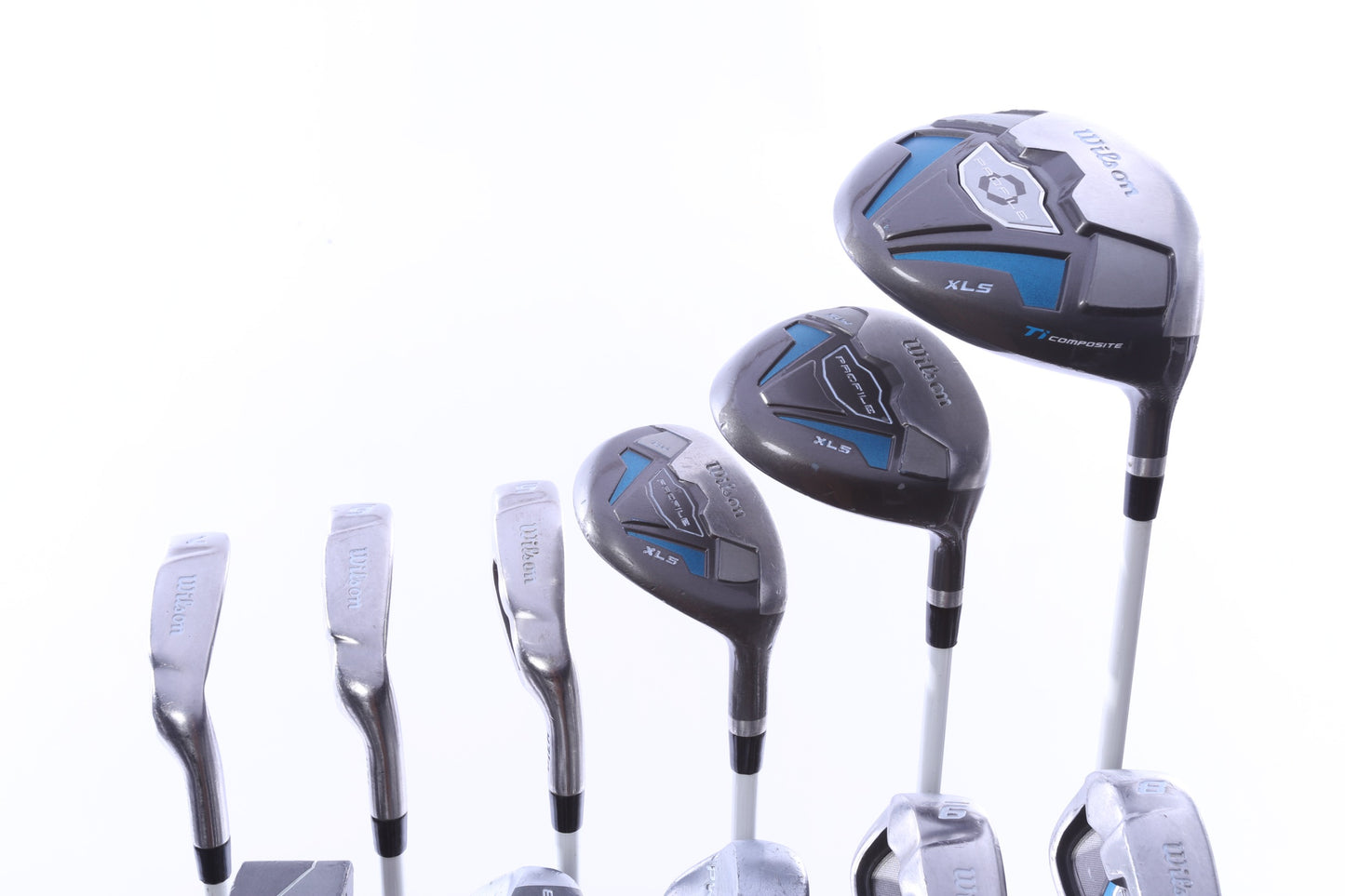 Used Wilson Profile Women's Complete Set - Right-Handed - Driver, 5W, HY, 5-PW, SW, Putter - Ladies Flex-Next Round