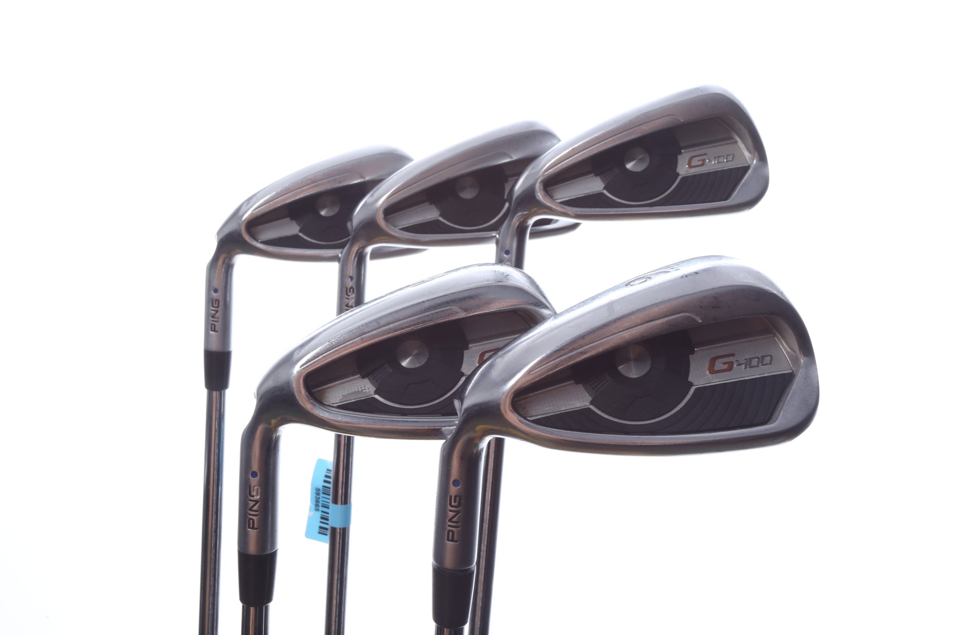 Used Ping G400 Iron Set - Left-Handed - 6-PW - Regular Flex-Next Round