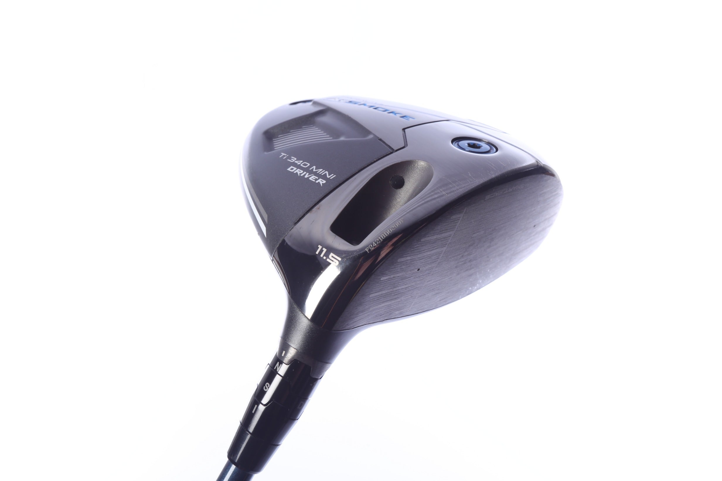 Used Callaway Paradym Ai Smoke Ti 340 Mini Driver - 11.5 Degrees - Stiff Flex Project X DENALI Blue - Right-Handed