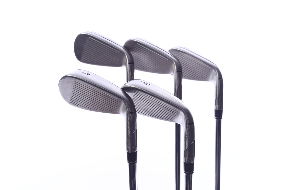 Used TaylorMade SIM2 MAX OS Iron Set - Left-Handed - 6-PW - Stiff Flex