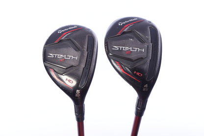 Used TaylorMade STEALTH 2 HD Rescue Hybrid Set - Right-Handed - 4H, 5H - Regular Flex-Next Round