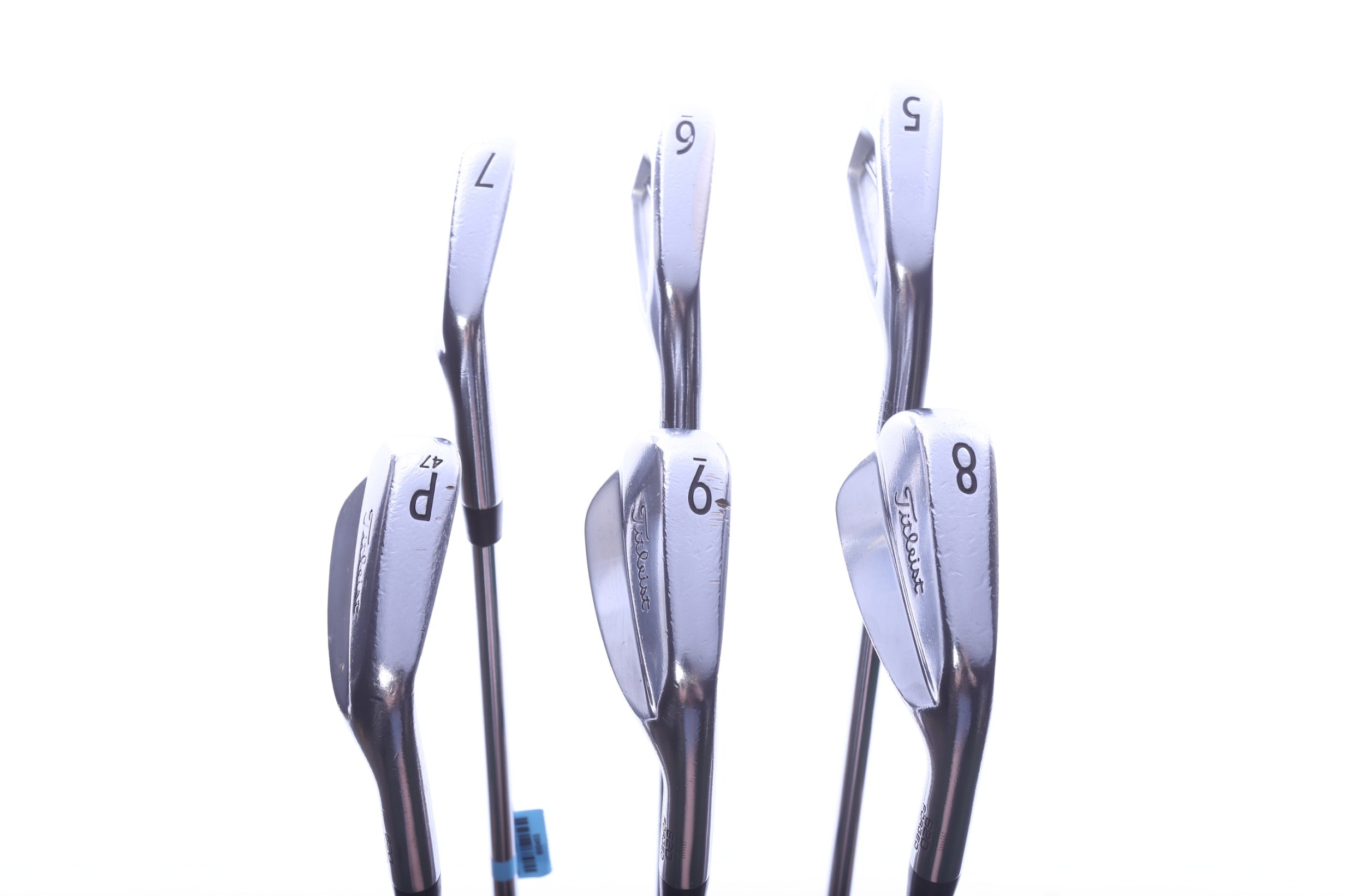 Used Titleist 620 CB Iron Set - Right-Handed - 5-PW - Stiff Flex