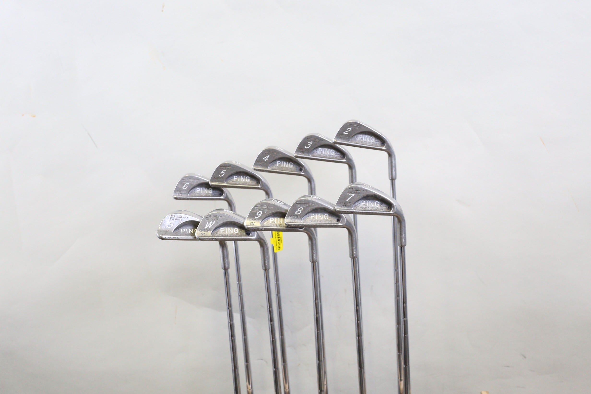 Used Ping Karsten III Right-Handed Black Dot Iron Set – Next Round