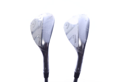Used Callaway JAWS Full Toe Chrome Wedge Set - Right-Handed - 56*, 60* - Wedge Flex