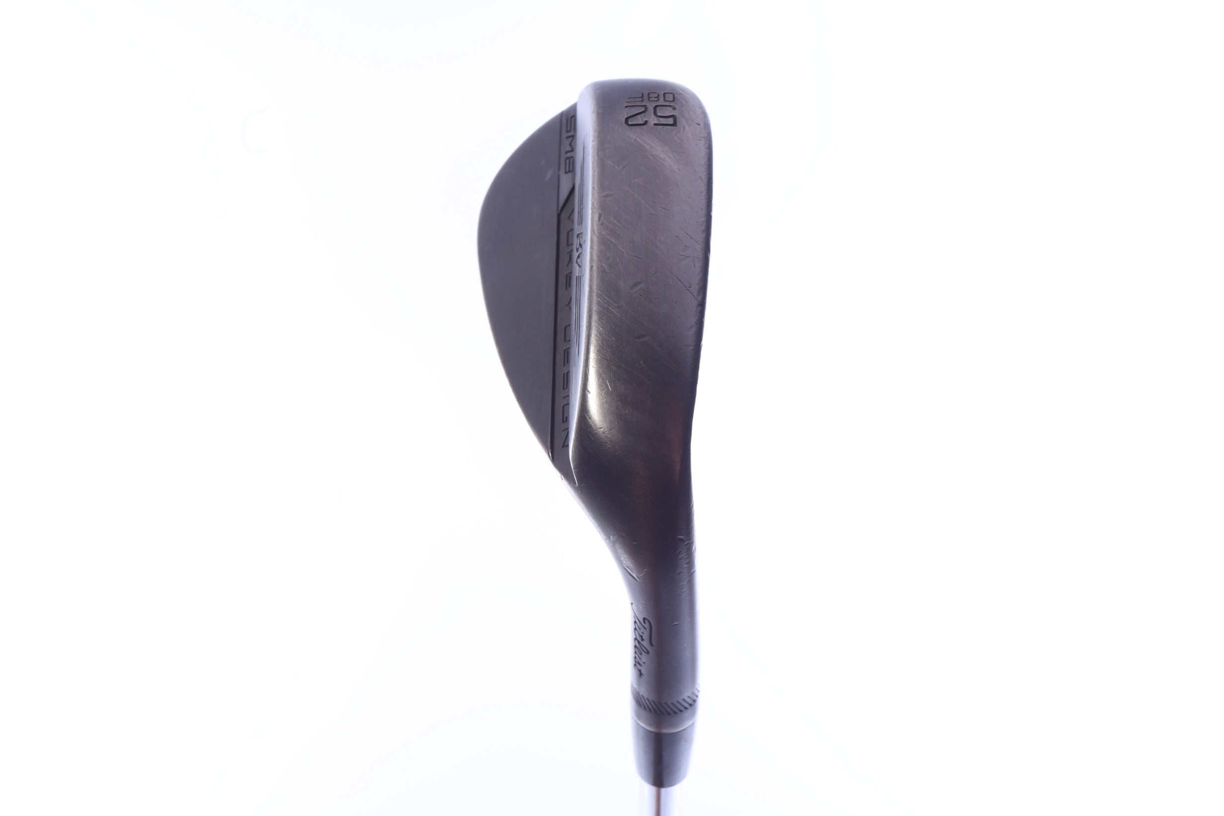 Used Titleist Vokey SM8 Jet Black Approach Wedge - Right-Handed - 52 Degrees - Stiff Flex